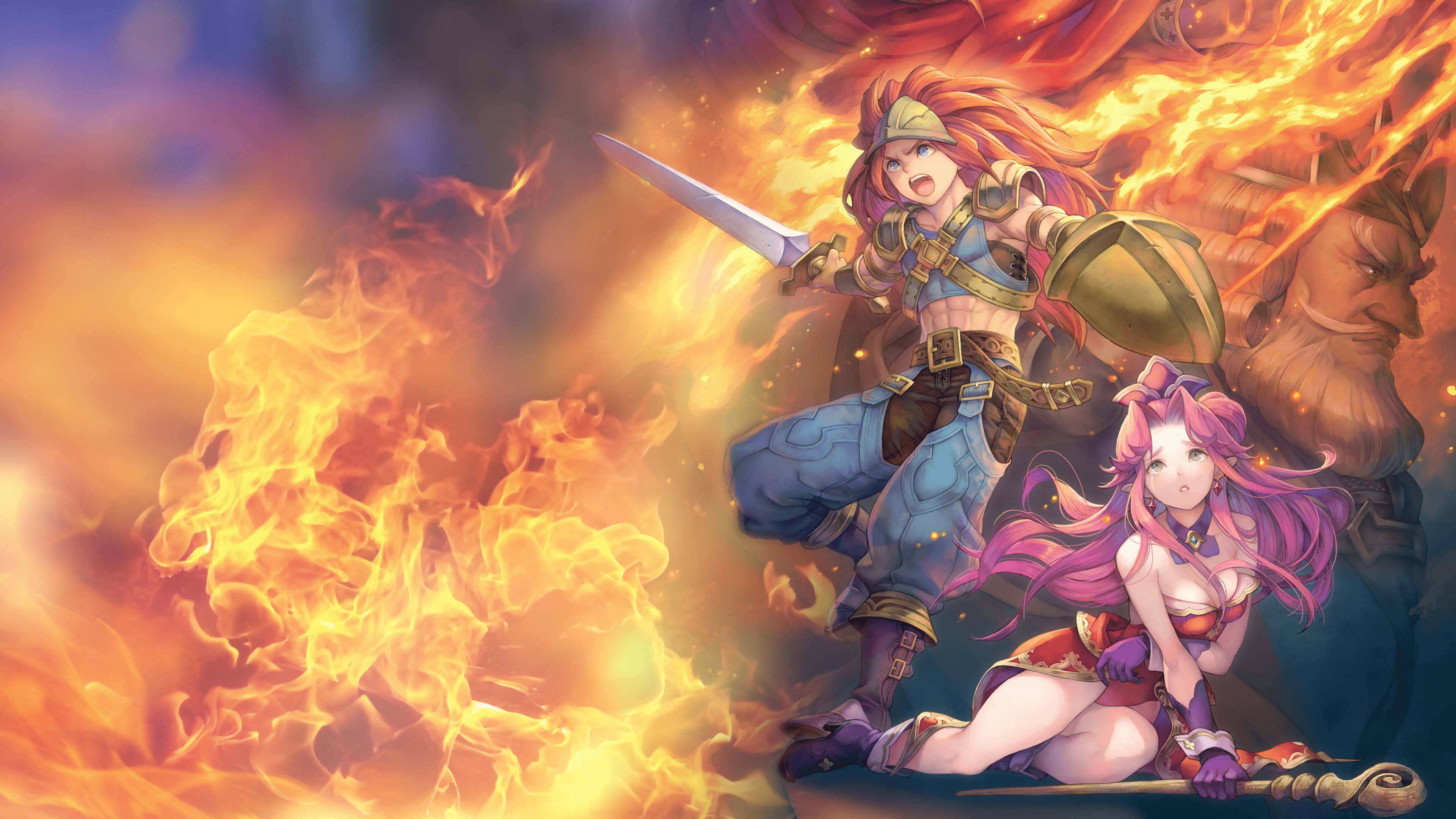 3840x2160 Created some Trials of Mana wallpaper again