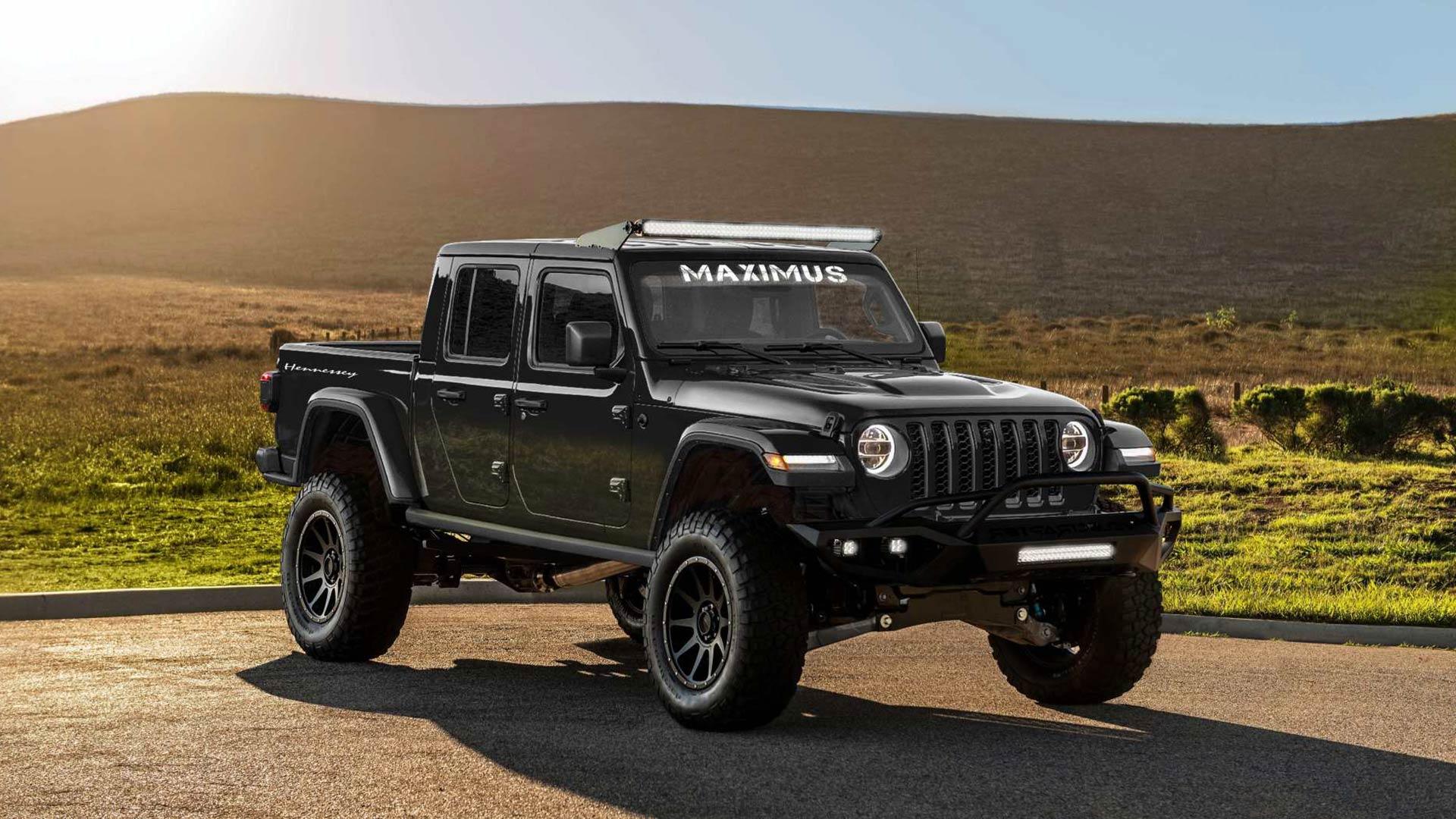 1920x1080 Hennessey Performance has made a 000hp Jeep Gladiator. Motoring
