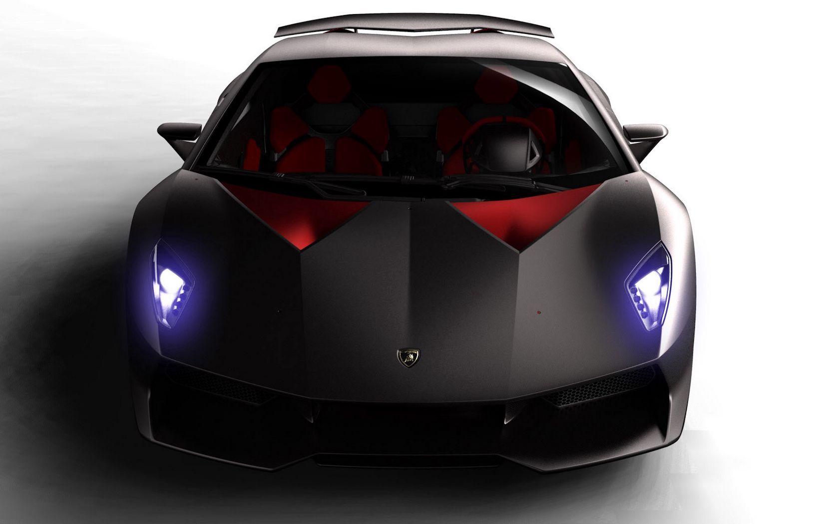 1680x1050 Download wallpaper 1680x1050 lamborghini, sesto elemento, black