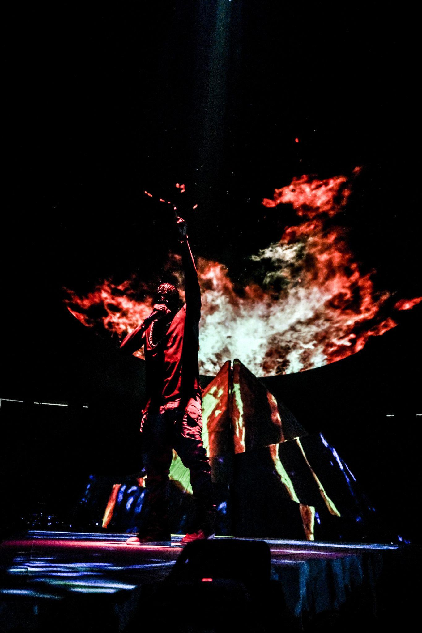 1365x2048 Free download HD YEEZUS Tour Wallpaper Desktop Phone UPDATED