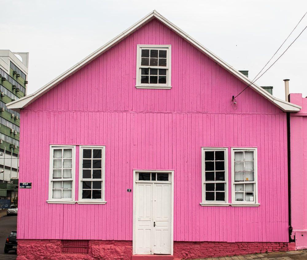 1000x849 Pink House Picture. Download Free Image