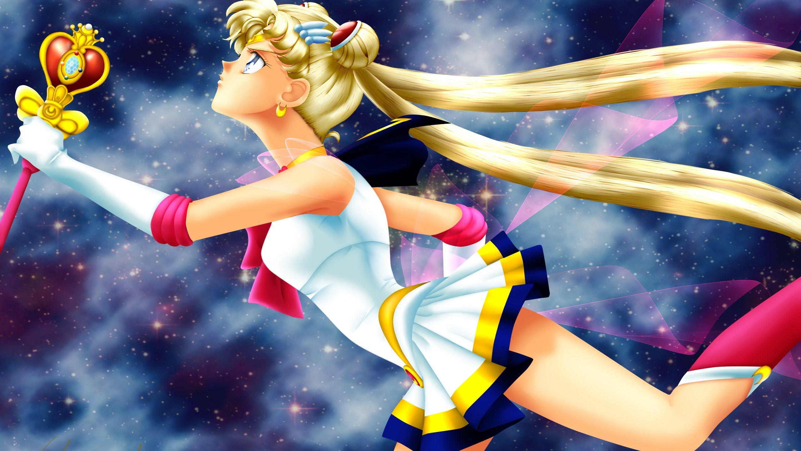 2560x1440 Wallpaper Sailor Moon, blonde anime girl 2560x1600 HD Picture, Image