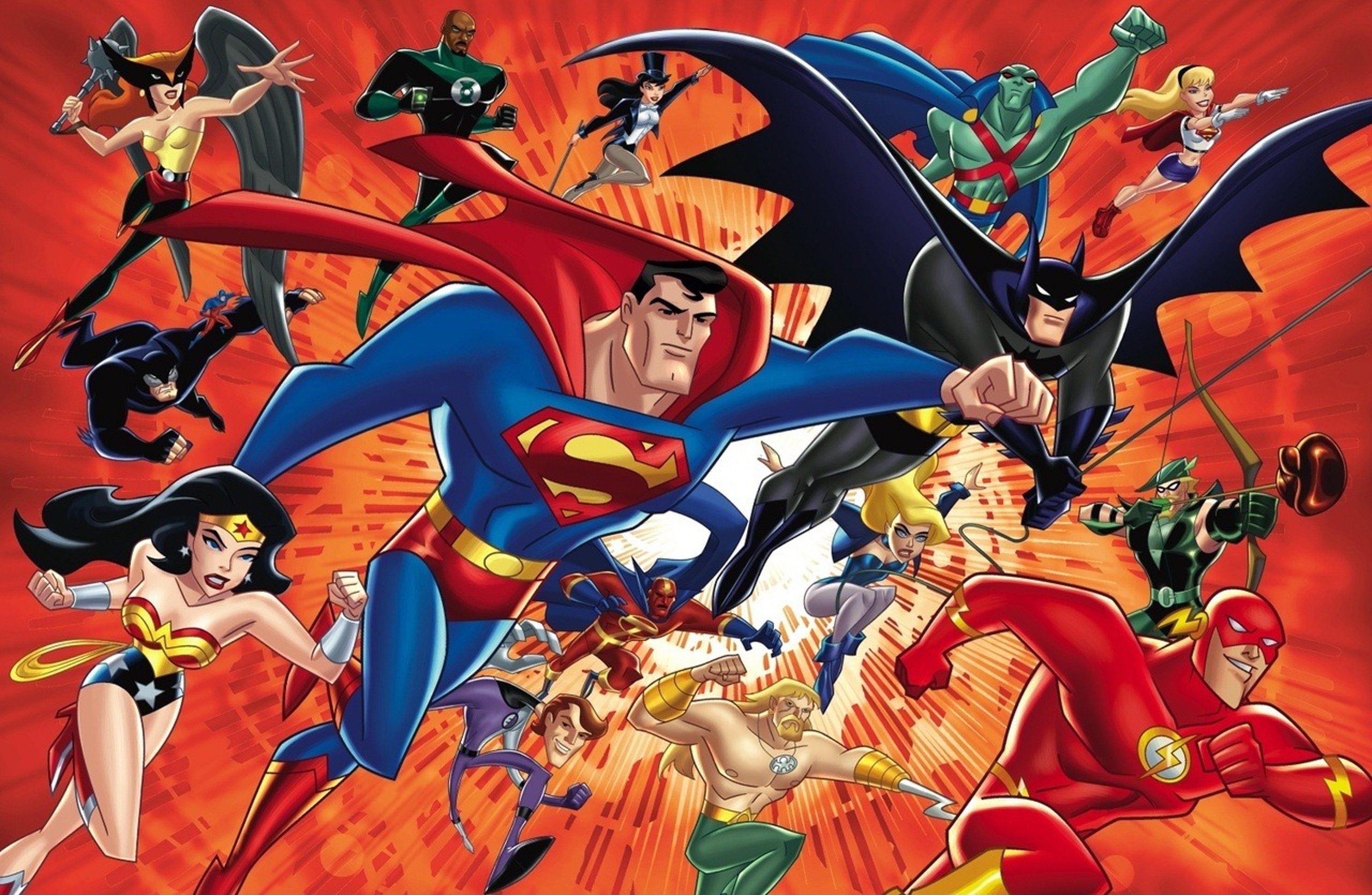 Justice League Animated Wallpapers Top Free Justice League Animated Backgrounds Wallpaperaccess