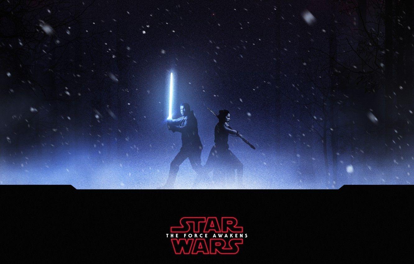 1332x850 Wallpaper star wars, lightsaber, Finn, The Force Awakens, Star