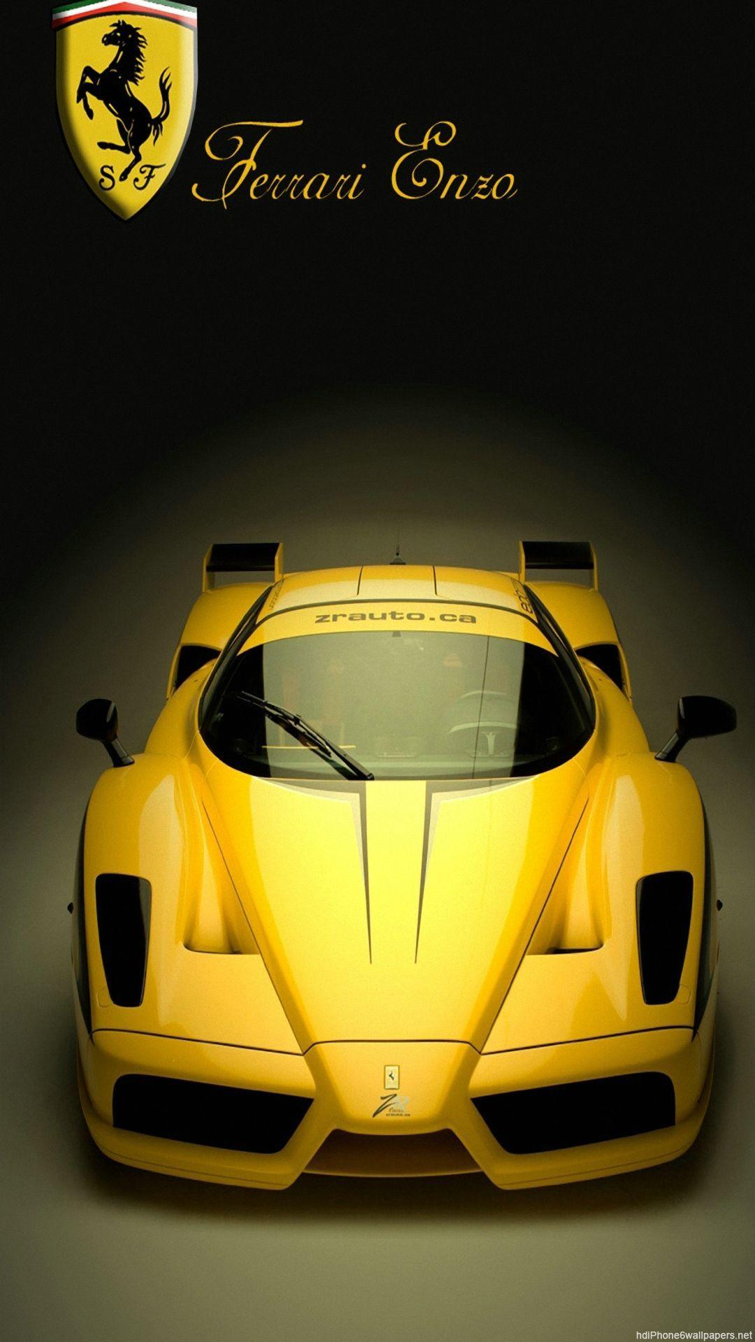 Yellow Car Hd Iphone Wallpaper