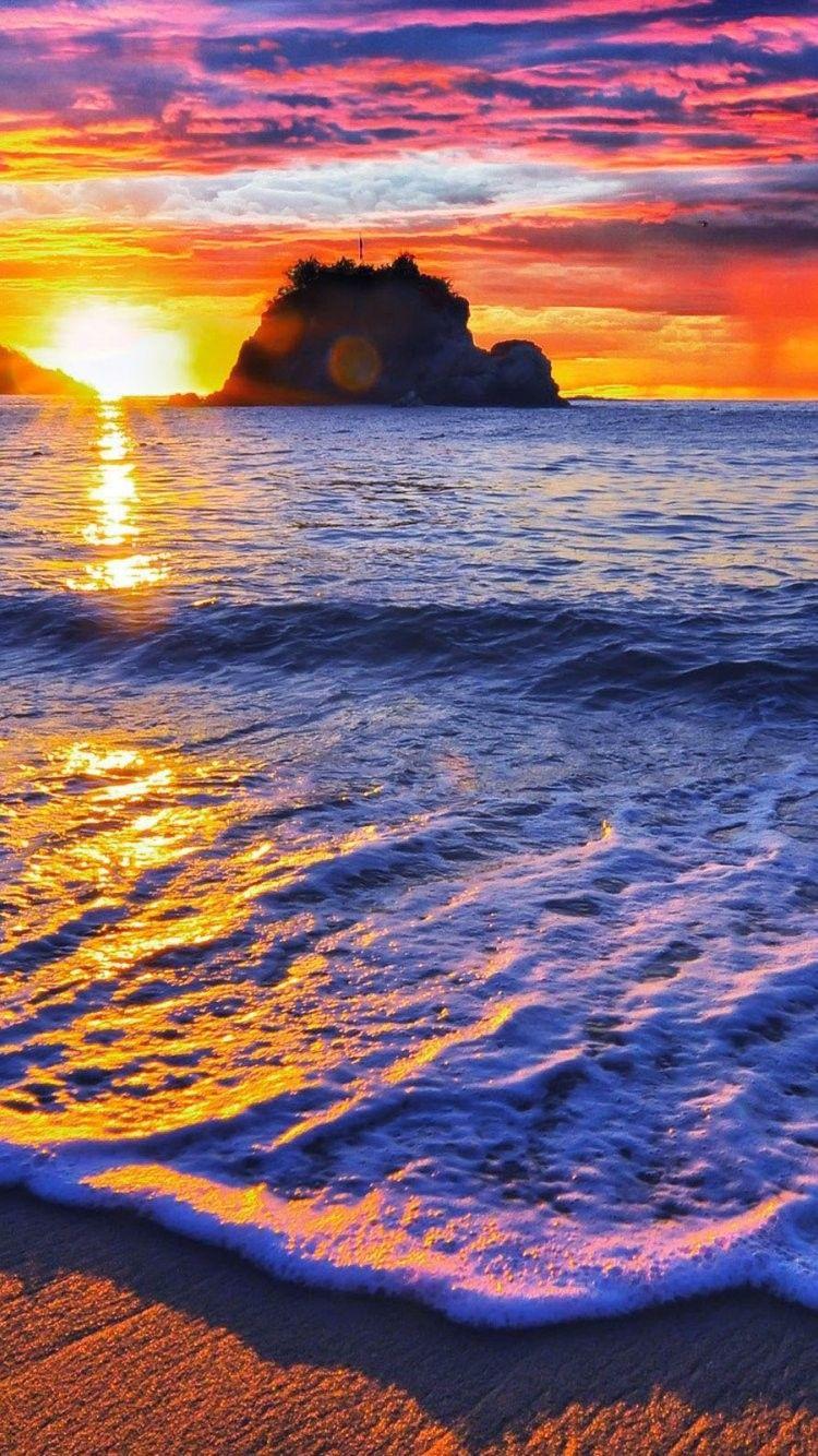 750x1334 Puerto Rico Sunset Beach iPhone Wallpaper Sunset Wallpaper & Background Download