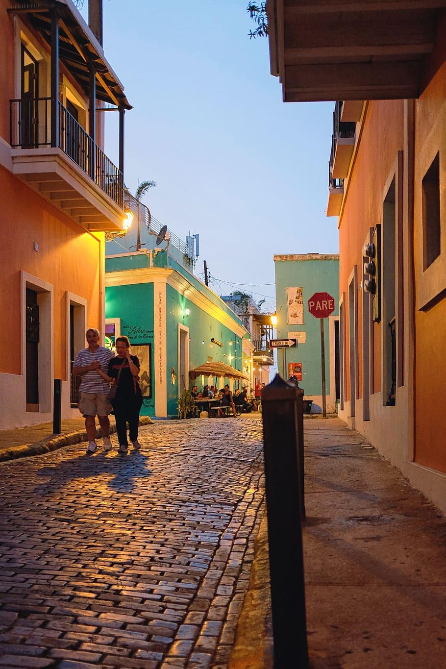 910x1365 Puerto Rico, San Juan, Old San Juan, Walk, Couple