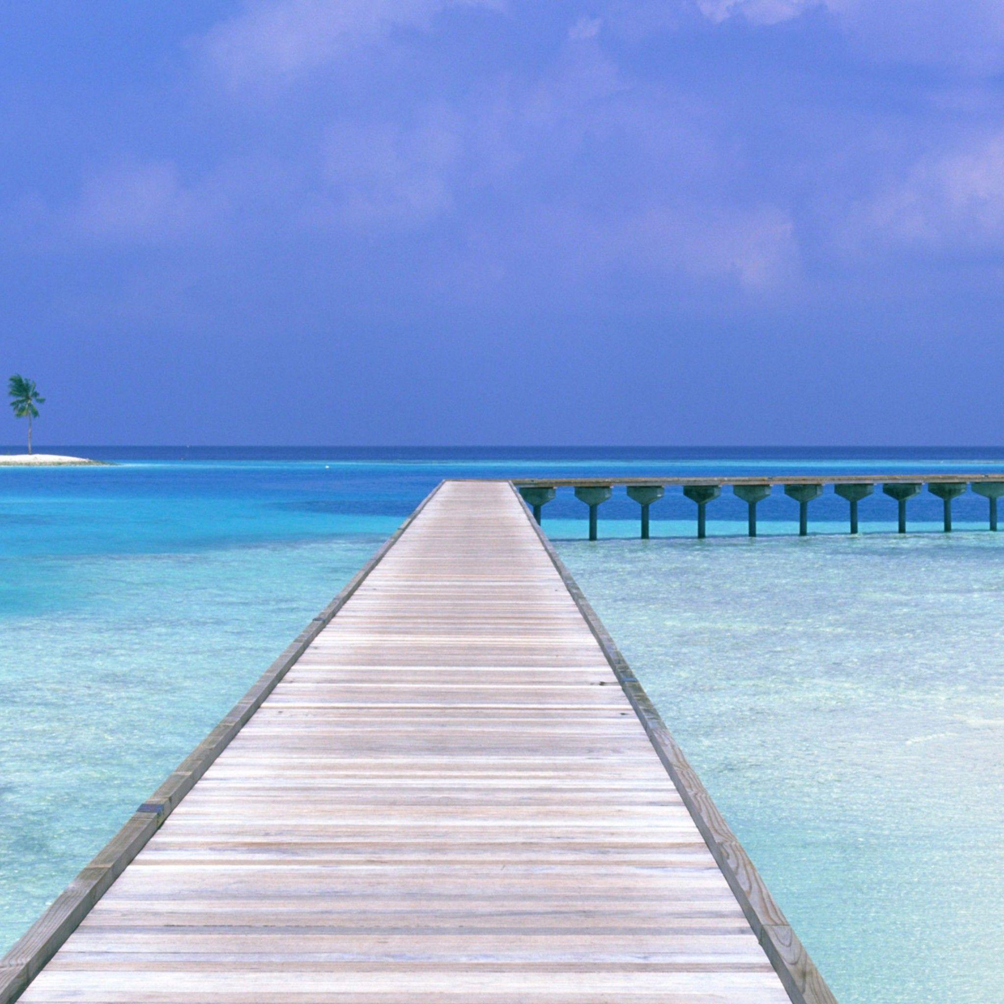2048x2048 Anguilla Beach 4K Wallpaper. Free 4K Wallpaper