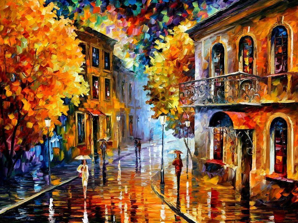 1024x768 Free download 65 Oil Painting Desktop Wallpaper Download at