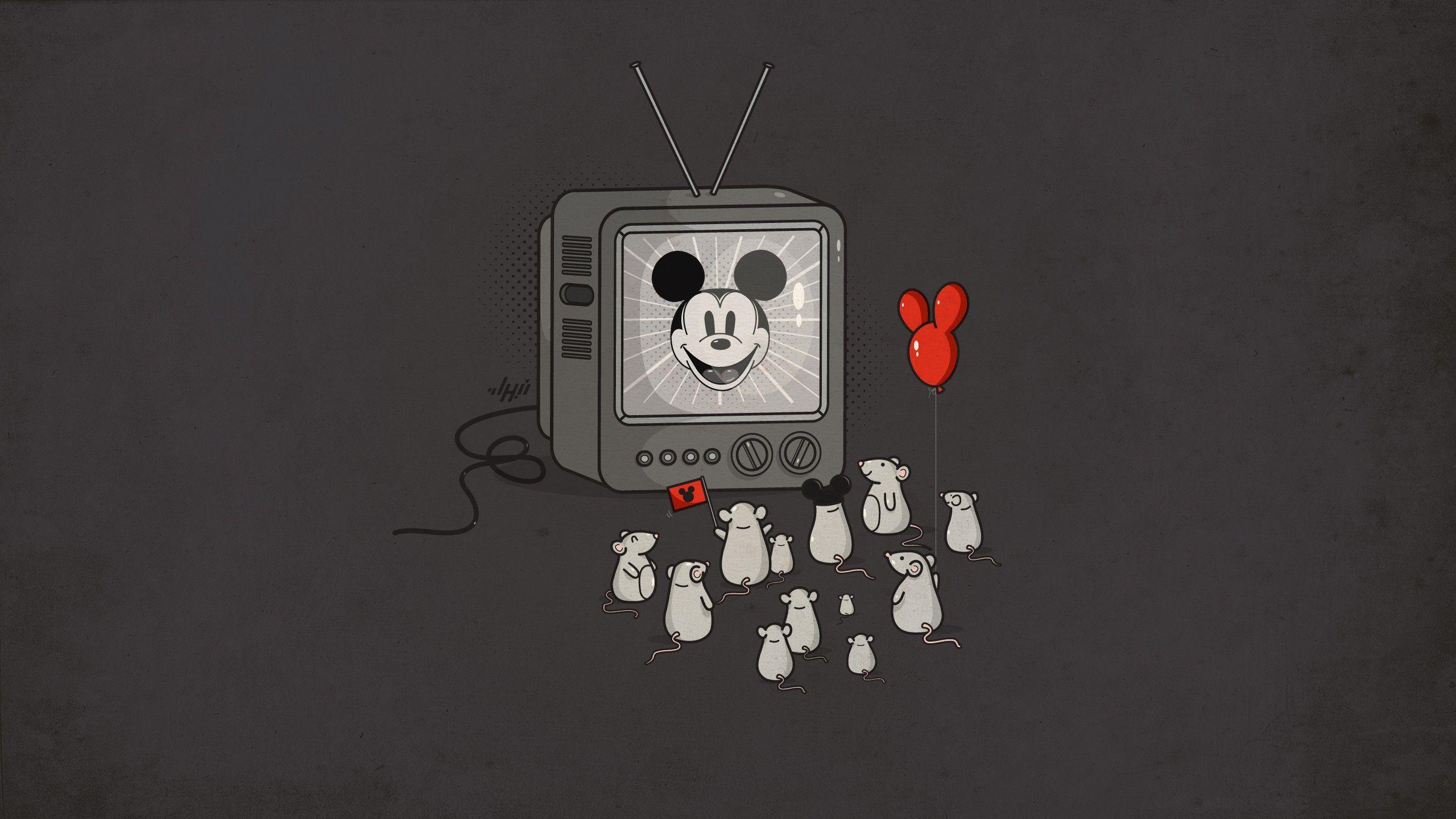 2560x1440 Tv mickey mouse mice wallpaperx1440