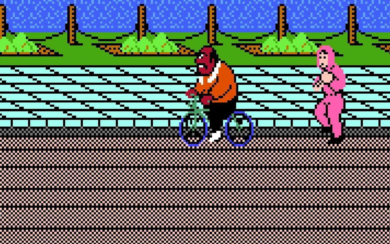 1280x800 Free download Punch Out training Bike Louis Little Mac HD