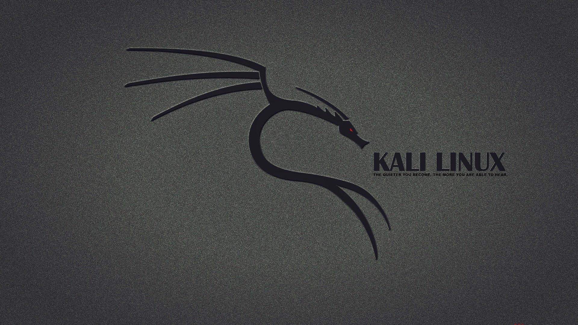 1920x1080 Dark Background with Kali Linux Wallpaper
