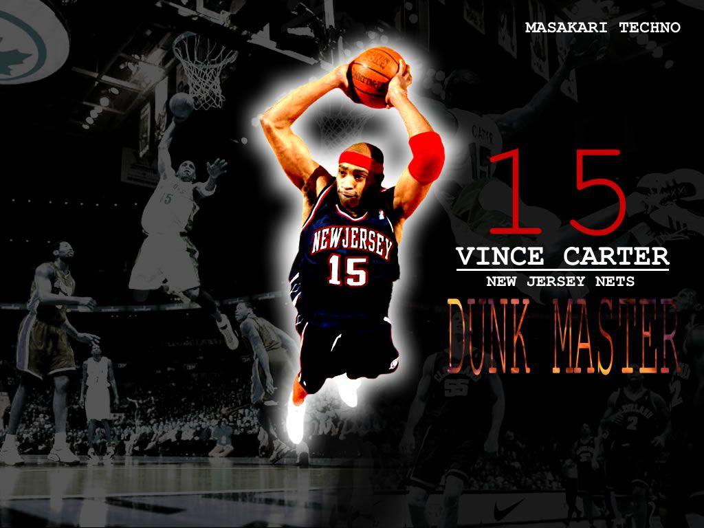 1024x768 Vince Carter HD Basketball Wallpaper