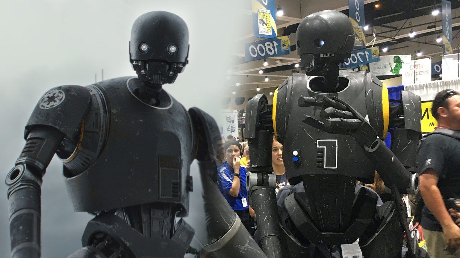 1536x864 Most Impressive Fans: Darren Moser's Towering And Brilliant K 2SO Cosplay