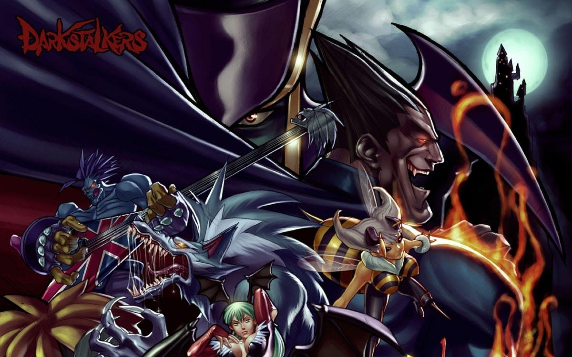 1920x1200 Darkstalkers. Desktop wallpaper, Wallpaper, Cool gifs