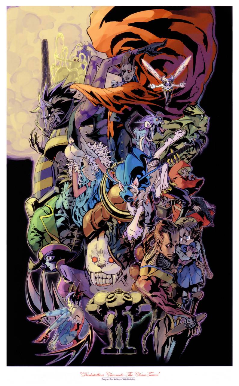 795x1280 Darkstalkers wallpaper
