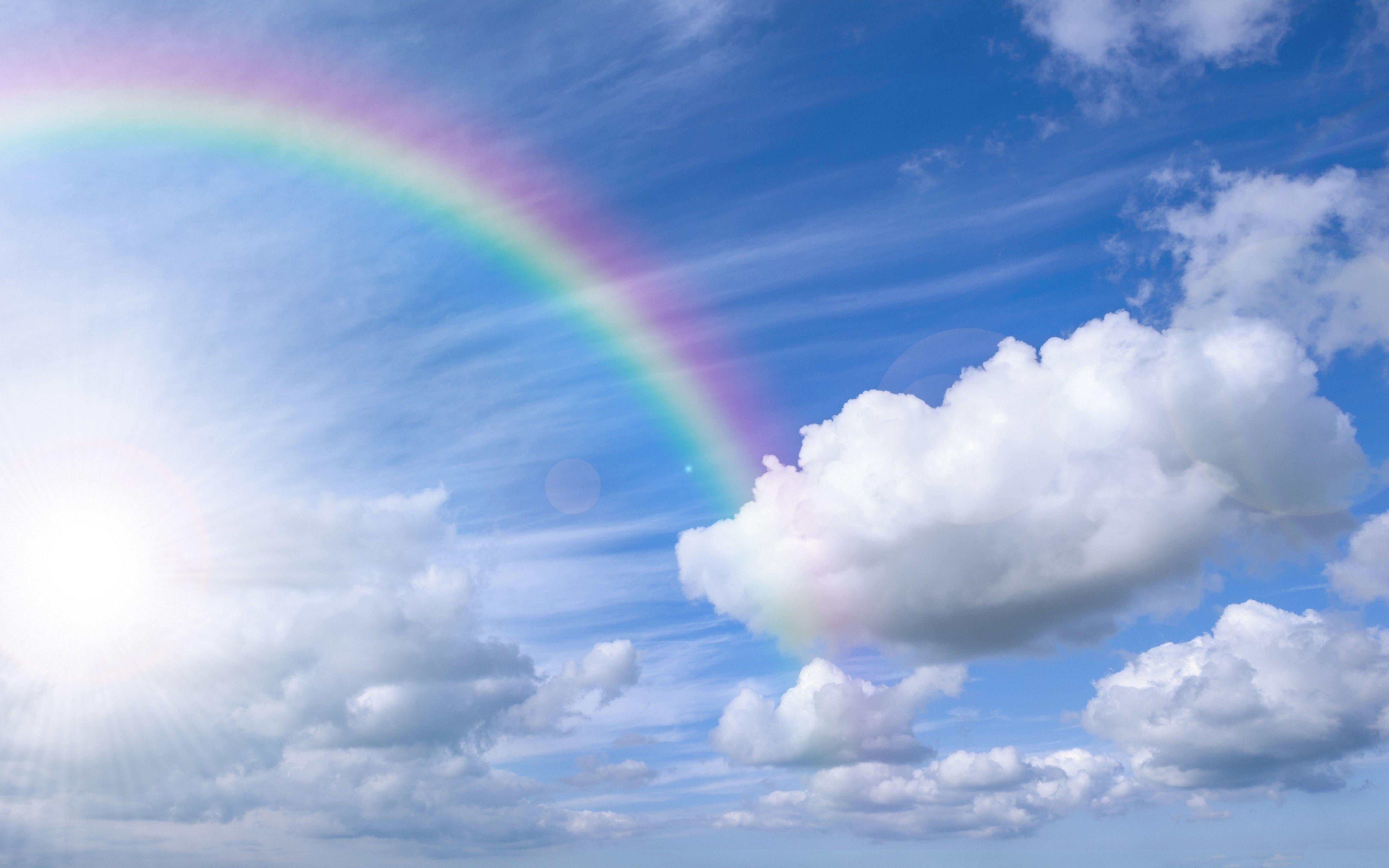 5120x3200 Finding My Faith. Rainbow sky, Rainbow wallpaper, Sky