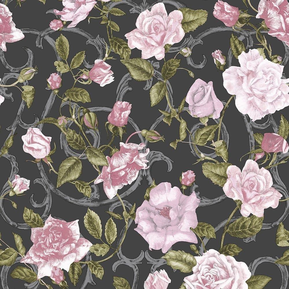 Black and Pink Floral Wallpapers - Top Free Black and Pink Floral Backgrounds - WallpaperAccess
