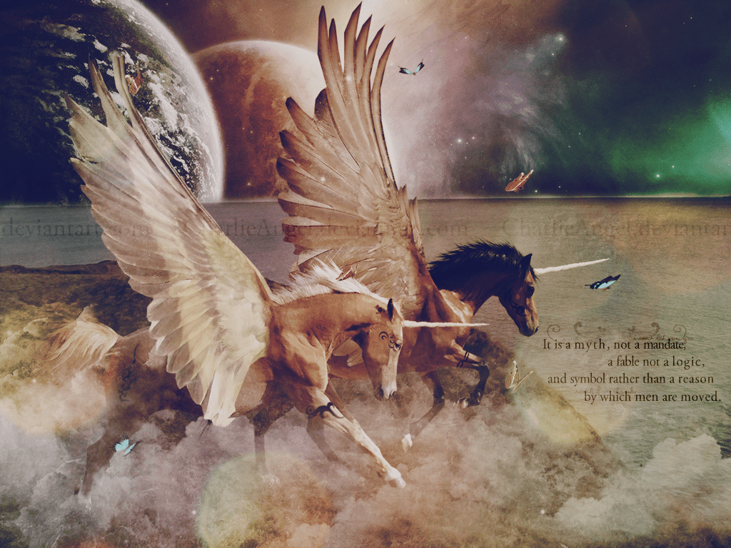 1024x768 Mythical Fantasy Wallpaper