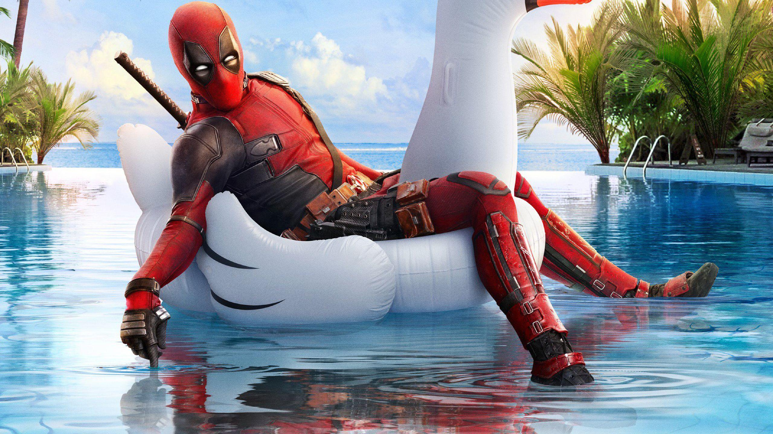 2560x1440 Deadpool 2 Funny Poster 1440P Resolution Wallpaper, HD