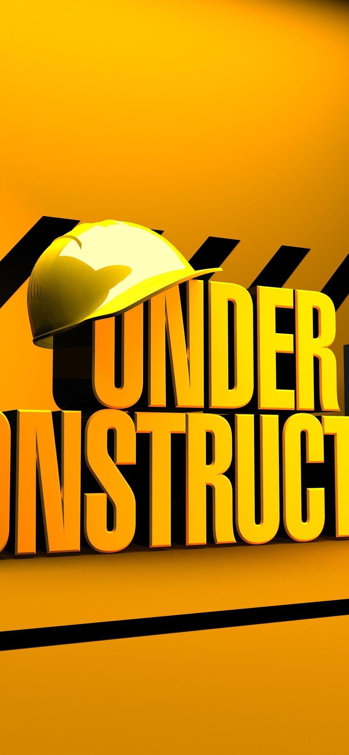 1125x2436 Under Construction Build Work Architecture iPhone XS