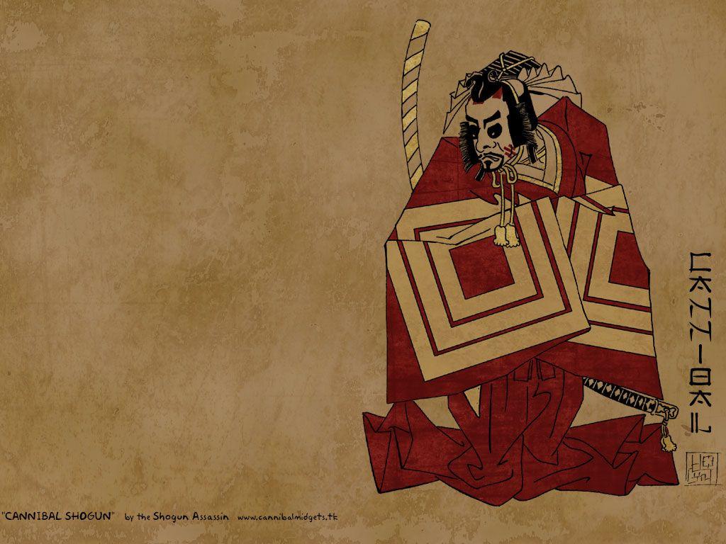 1024x768 Cannibal Shogun Wallpaper