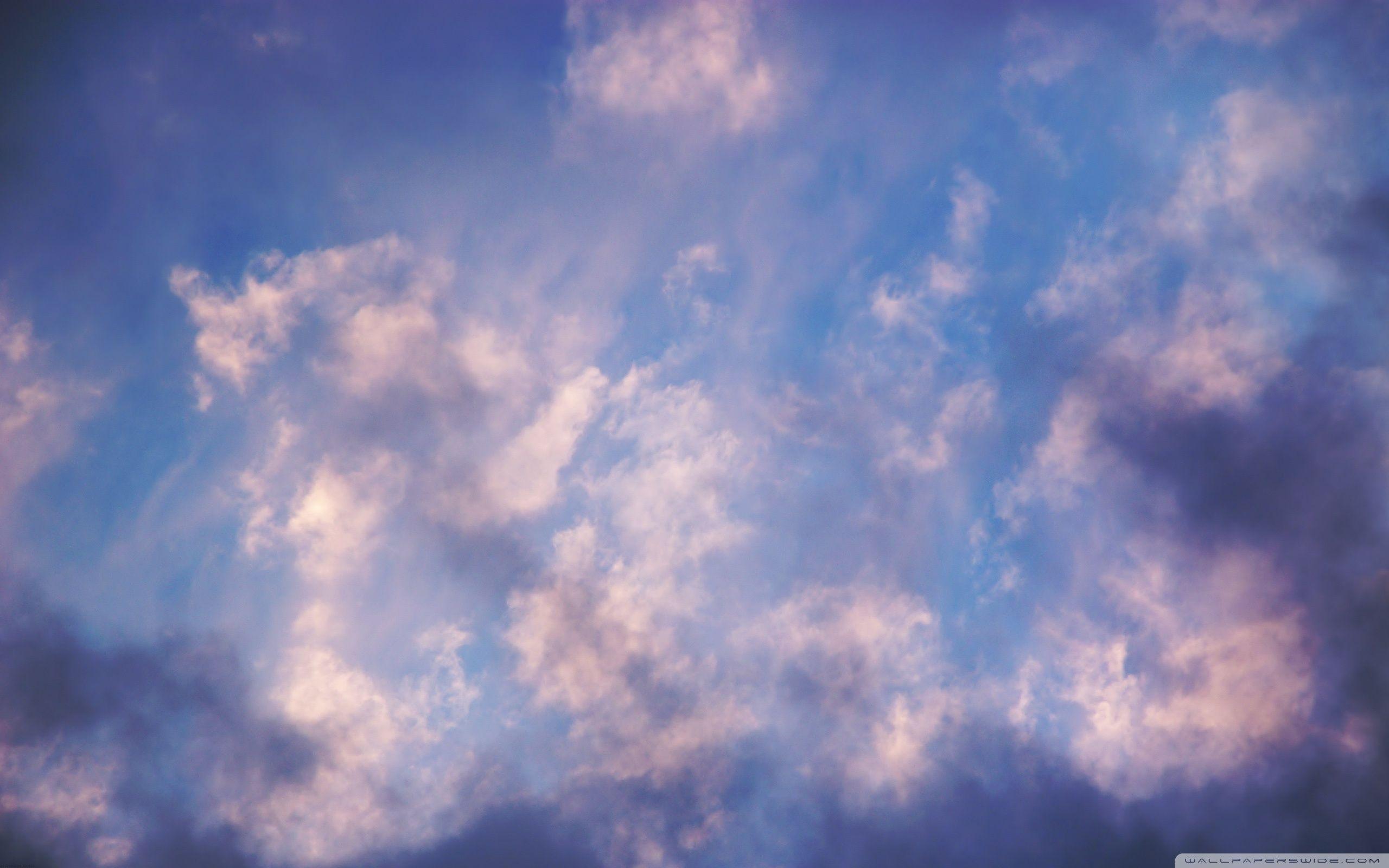 2560x1600 Purple Clouds Desktop Wallpaper