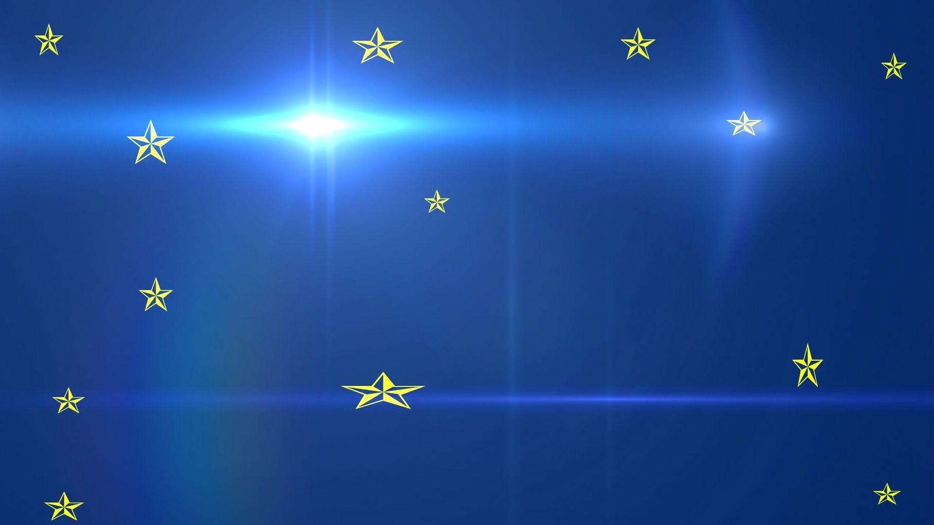 1920x1080 Gold and Blue Wallpaper