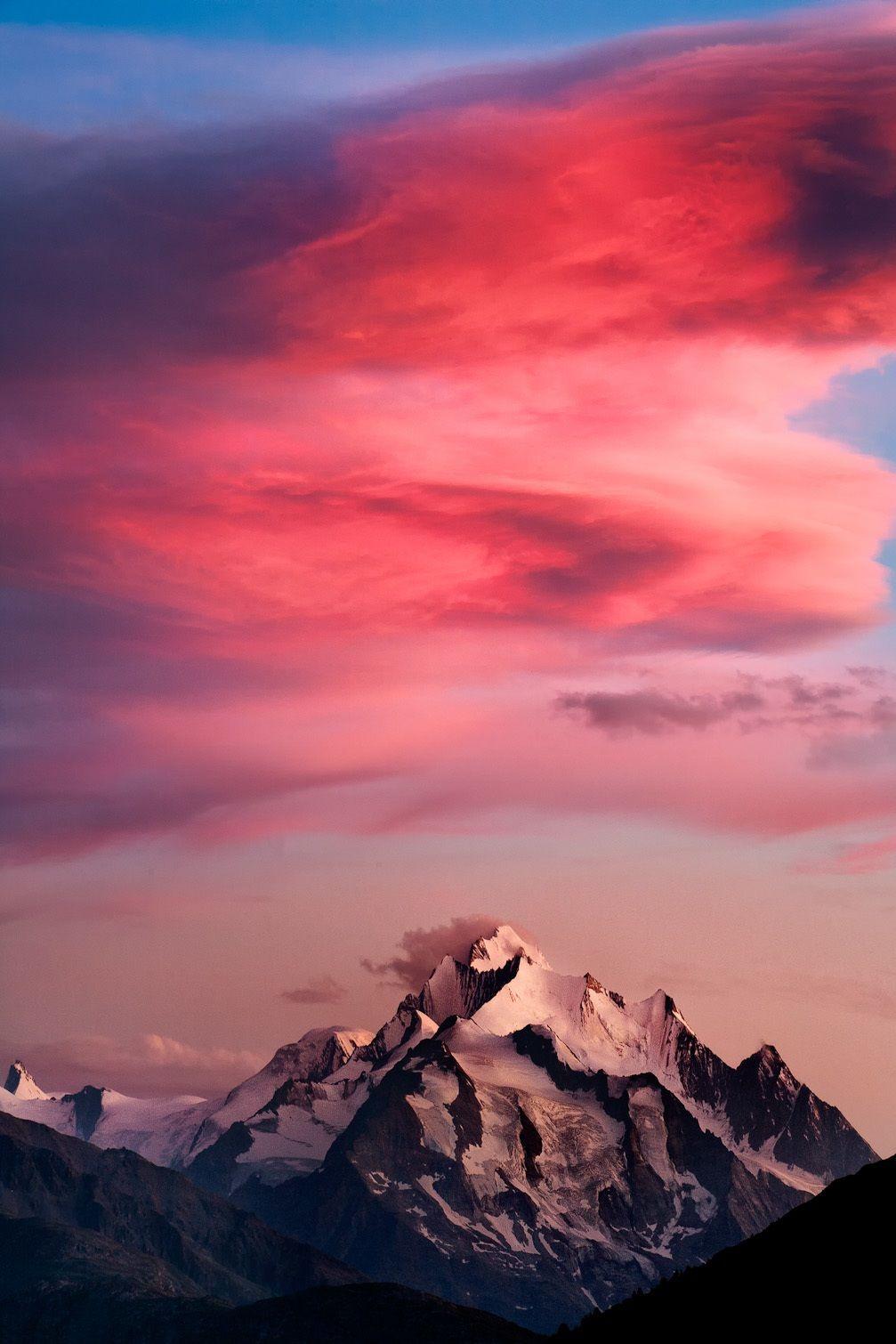 Pink Mountain Wallpapers - Top Free Pink Mountain Backgrounds