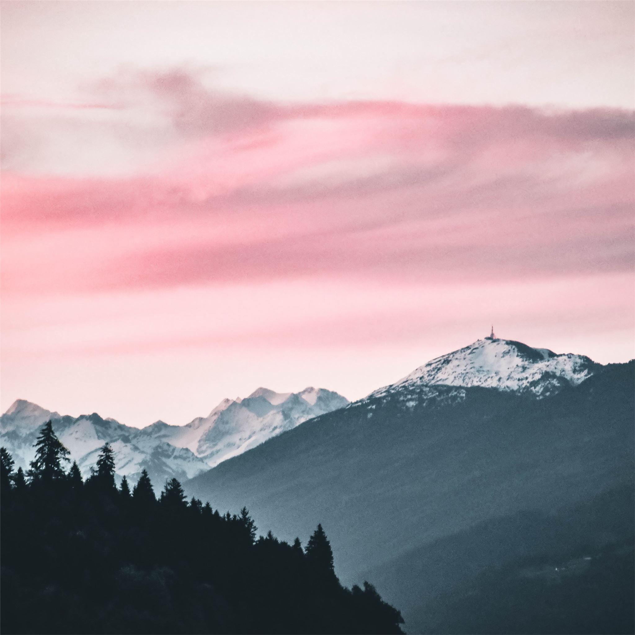 Pink Mountain Wallpapers Top Free Pink Mountain Backgrounds WallpaperAccess