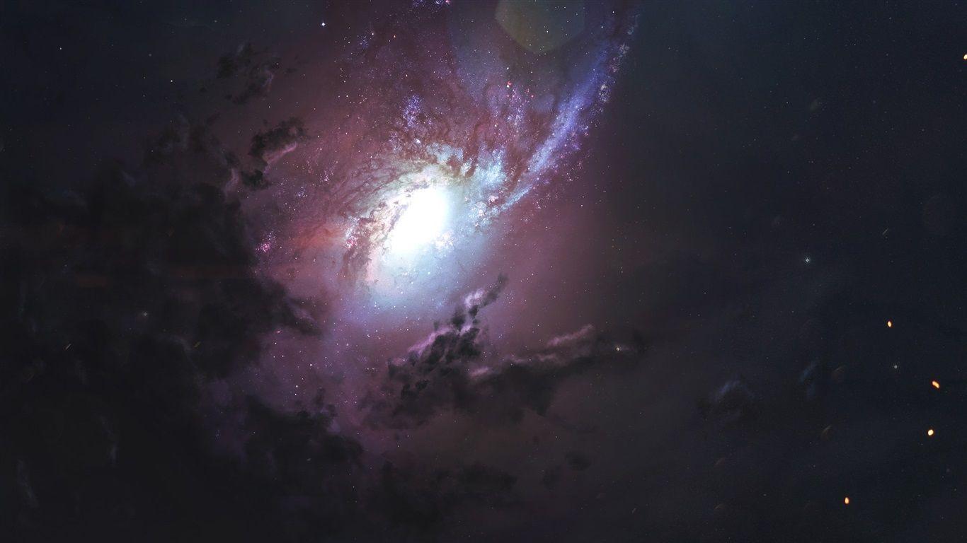 1366x768 Beautiful Nebula HD Wallpaper Kecbio
