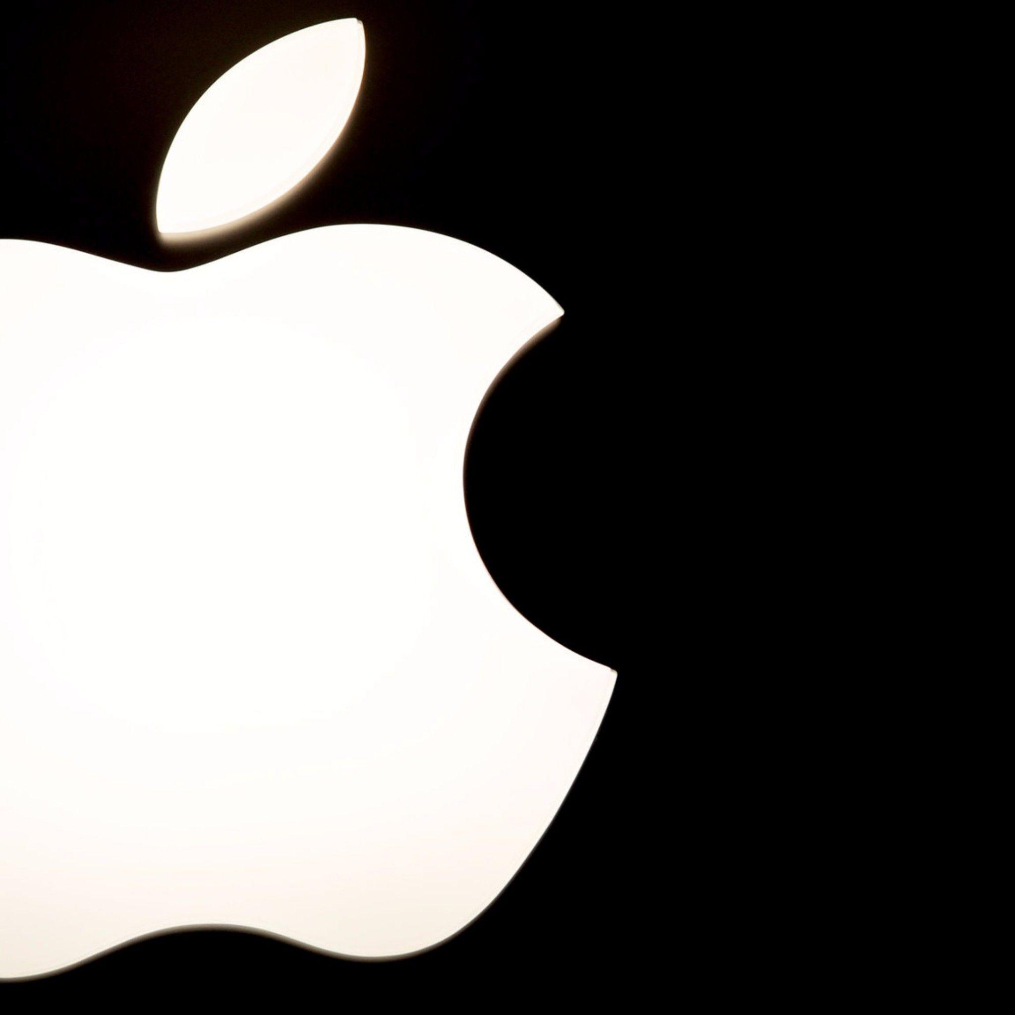 2048x2048 Large Apple Logo 4K Wallpaper. Free 4K Wallpaper