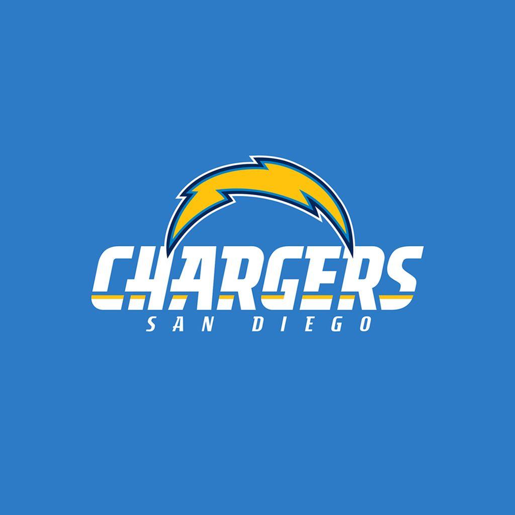 1024x1024 iPad Wallpaper with the San Diego Chargers Team Logos. Digital