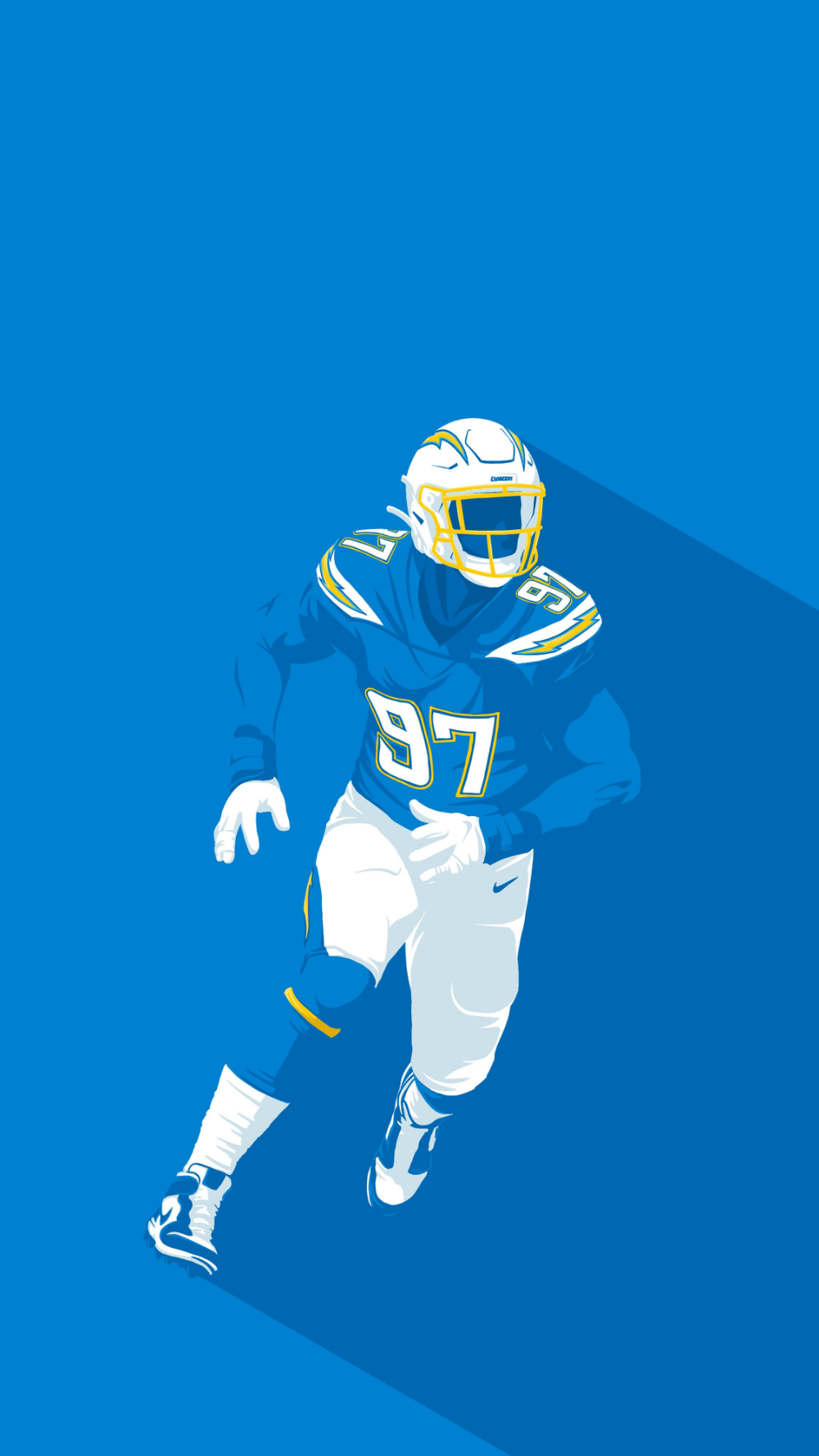 1000x1777 Chargers Wallpaper. Los Angeles
