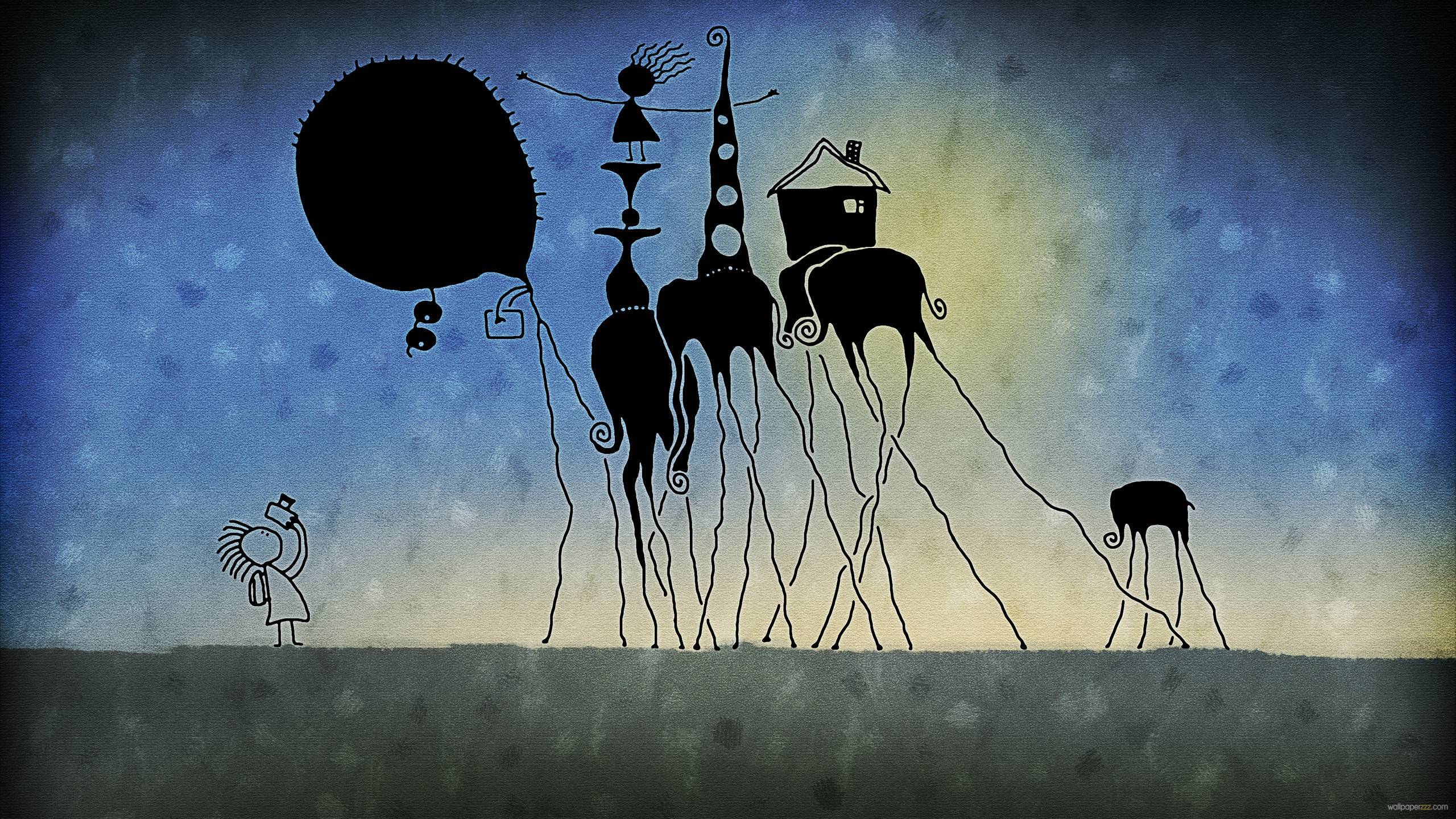 2560x1440 Circus Wallpaper