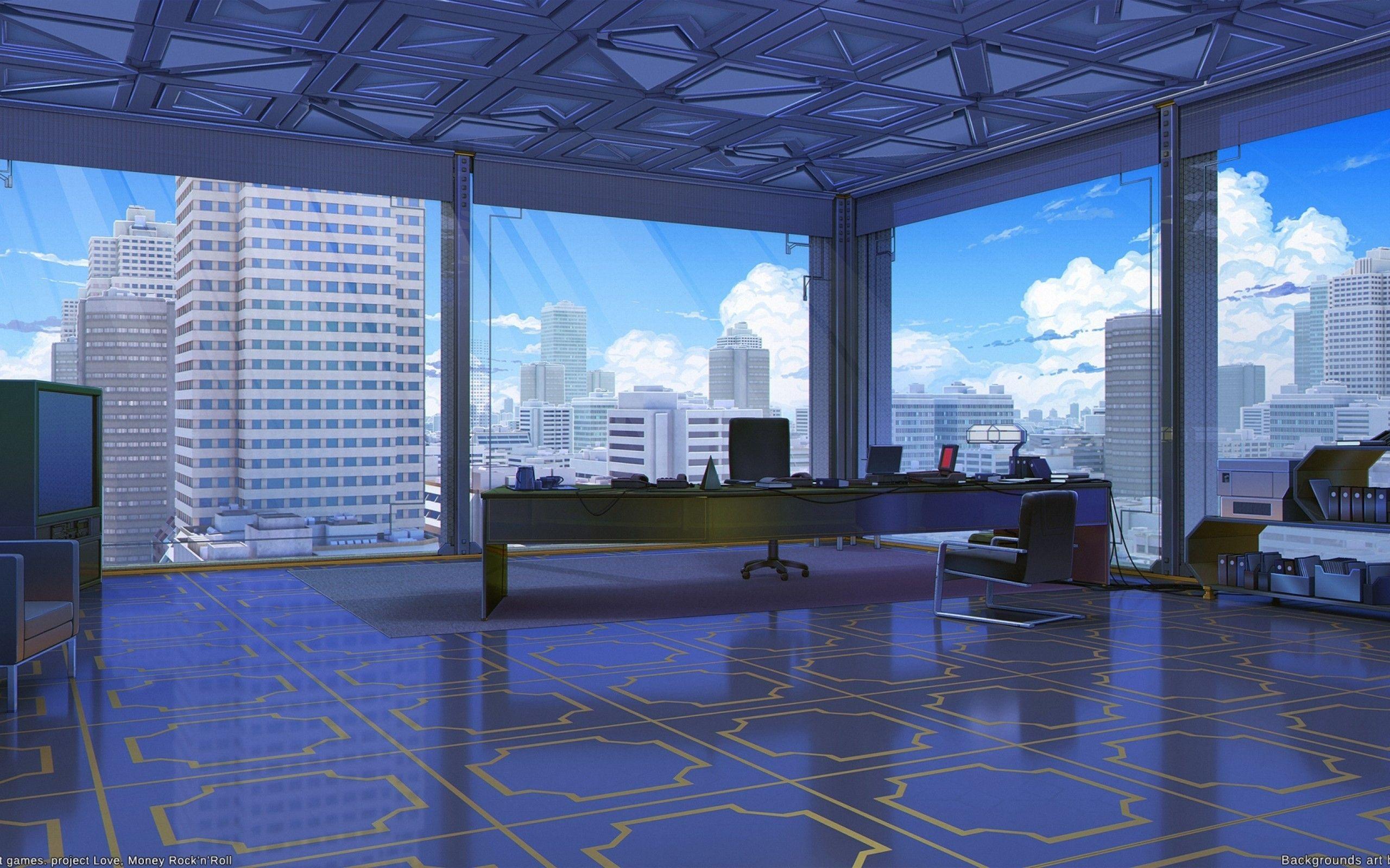 Anime office Wallpapers - Top Free Anime office Backgrounds -  WallpaperAccess