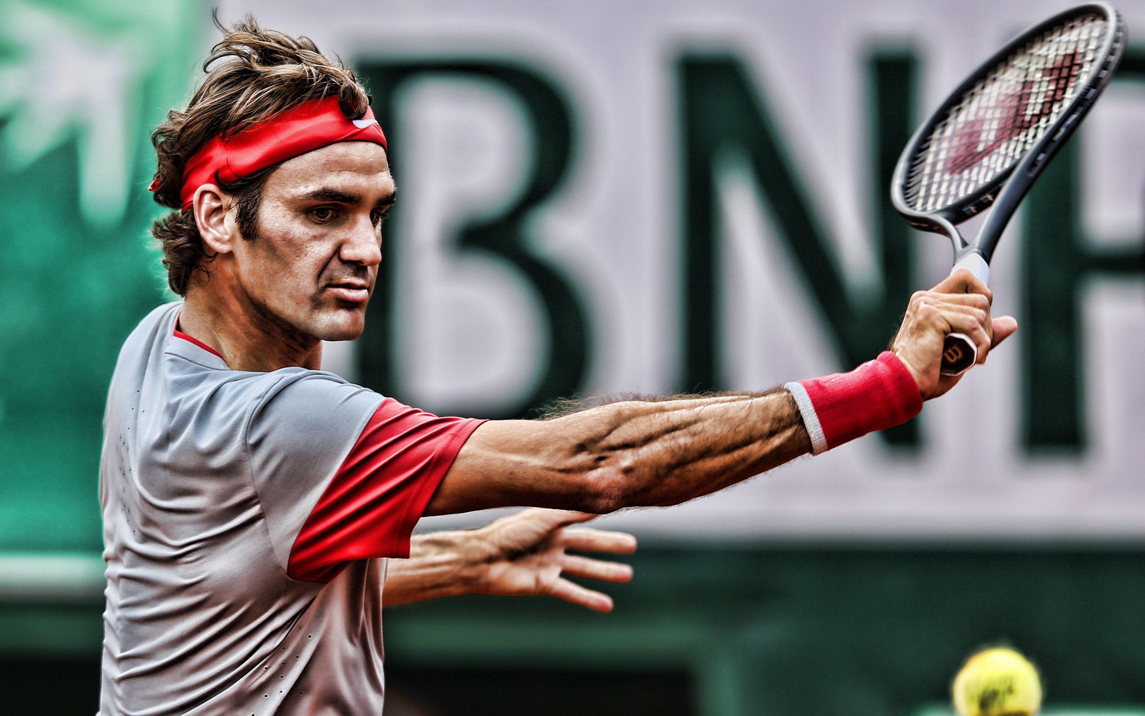 3840x2400 Roger Federer x 24. Picture. Ceelebs