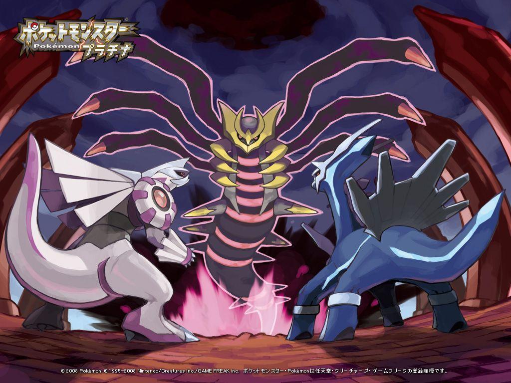 1024x768 Dialga Palkia Y Giratina