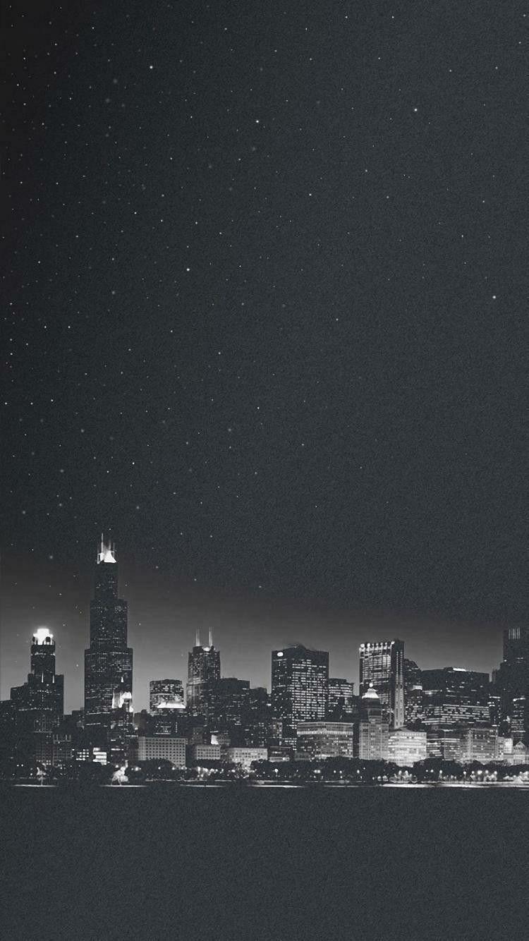 750x1334 iPhone Wallpaper. Sky, Cityscape, Night, City, Metropolitan area
