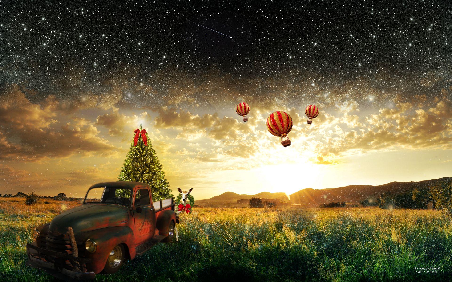 1920x1200 Christmas Magic Desktop Wallpaper. Christmas Magic Image
