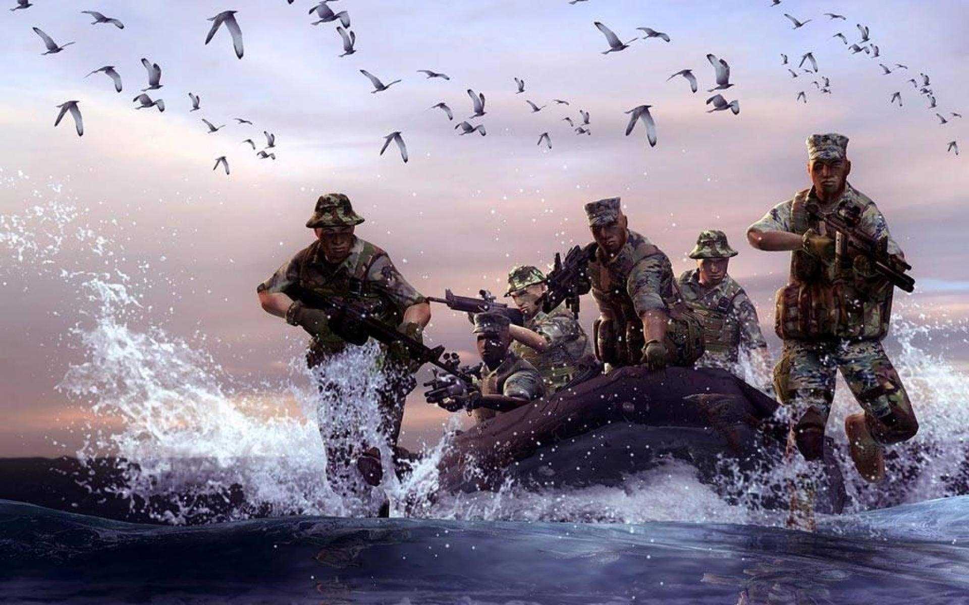 1920x1200 Marines Wallpaper