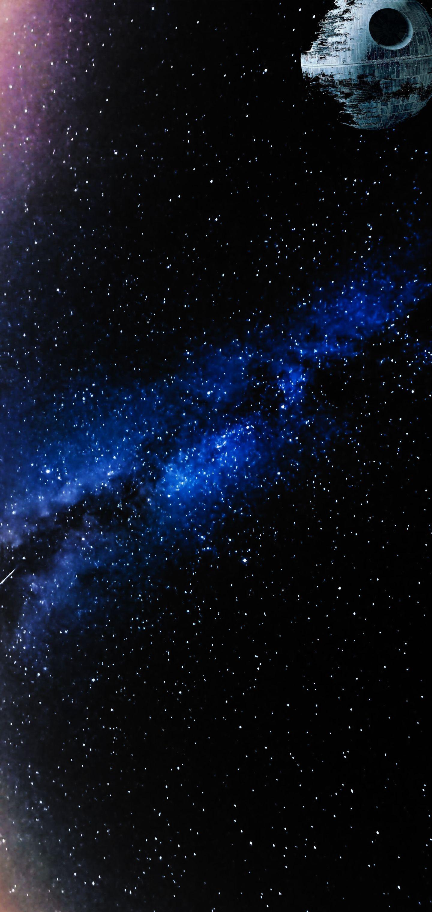 1440x3040 Punch Hole Wallpaper For Samsung Galaxy S10. Samsung Galaxy Wallpaper, Death Star Wallpaper, Star Wallpaper