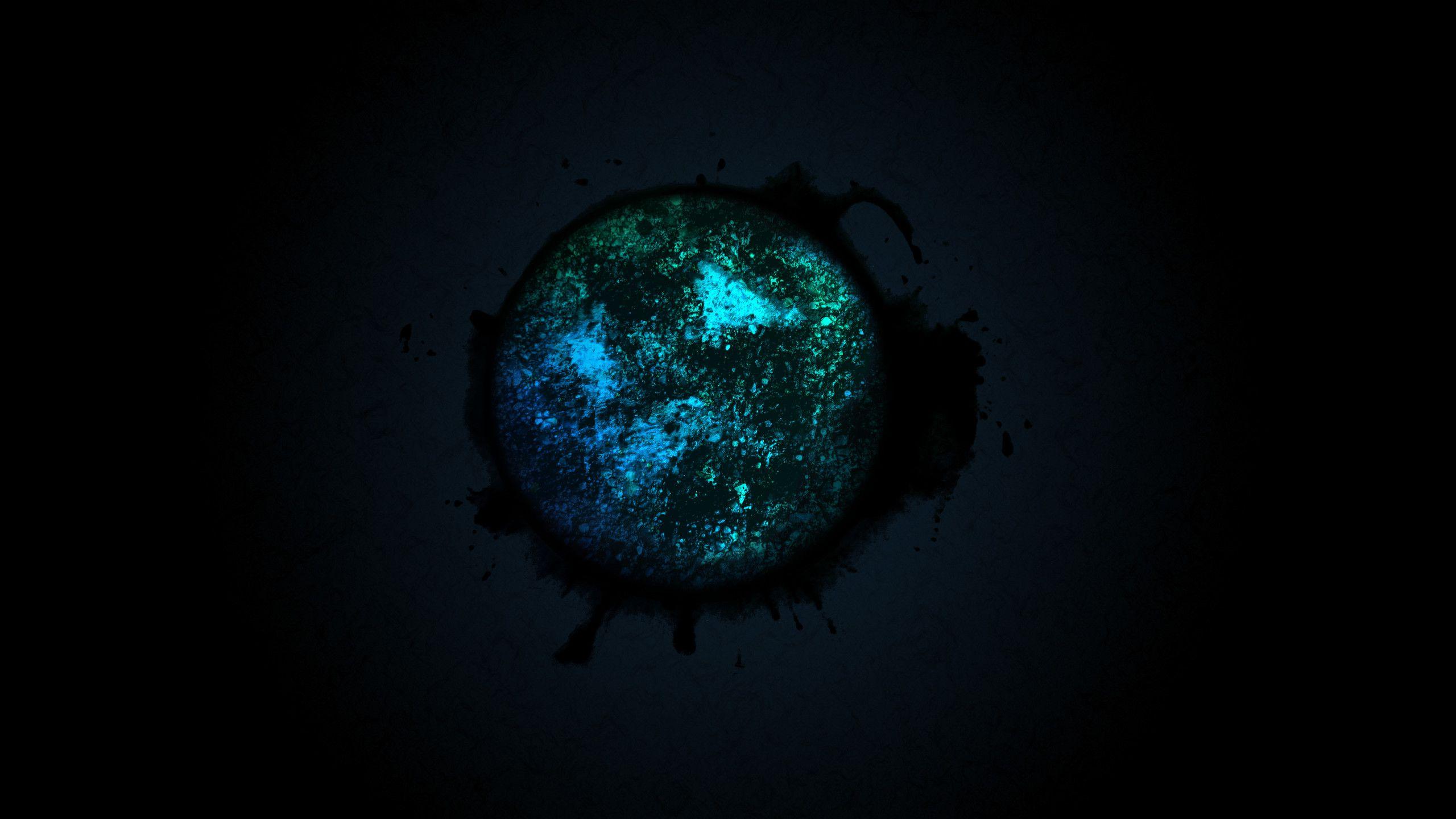 2560x1440 Abstract Black Hole 1440P Resolution HD 4k Wallpaper, Image, Background, Photo and Picture