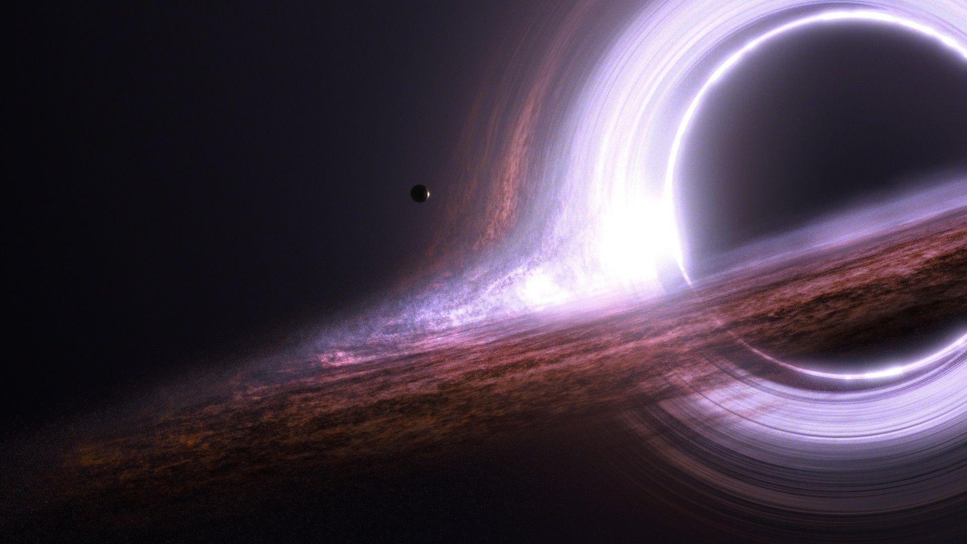 1920x1080 Black Hole Wallpaper