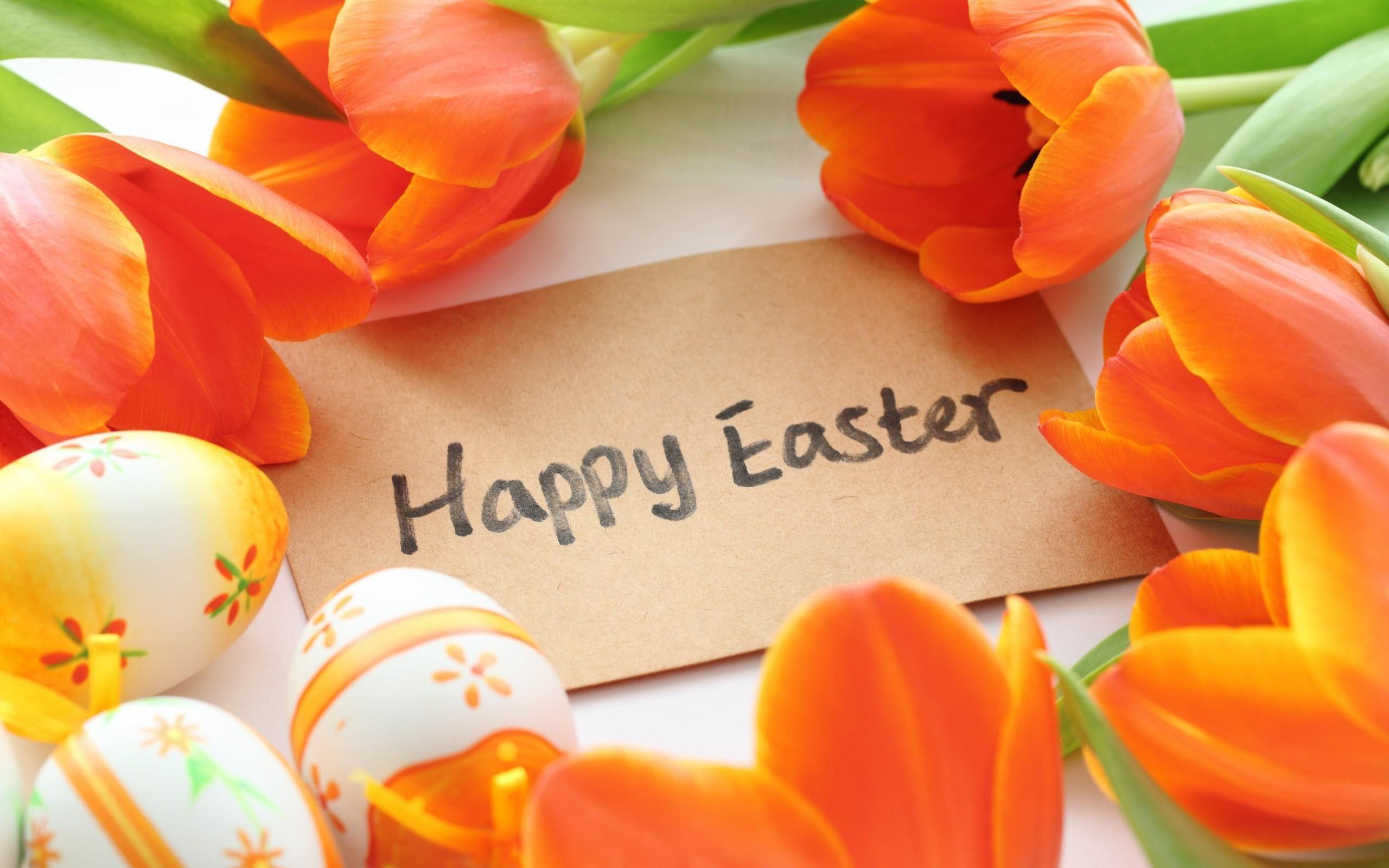 2560x1600 Happy Easter Background