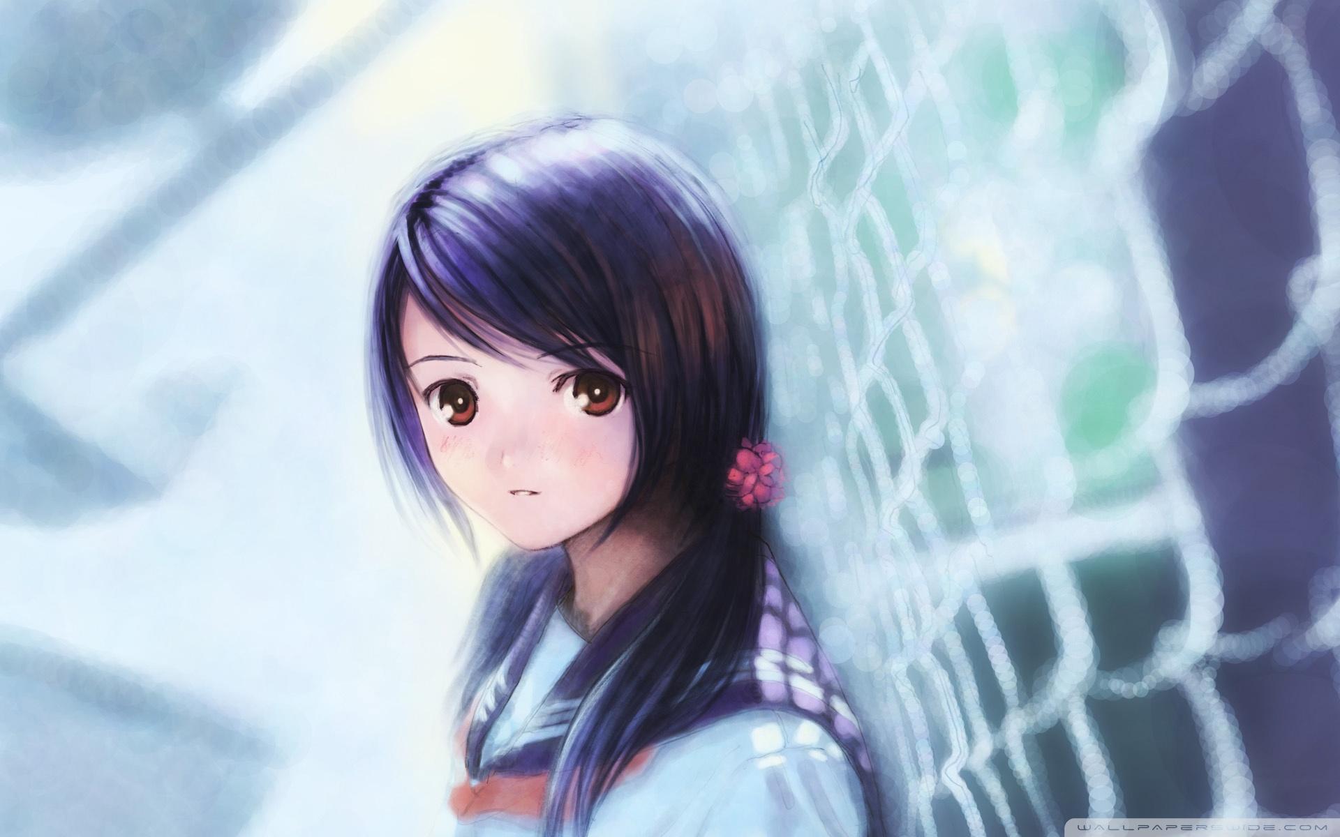 1920x1200 Girl Anime Wallpaper