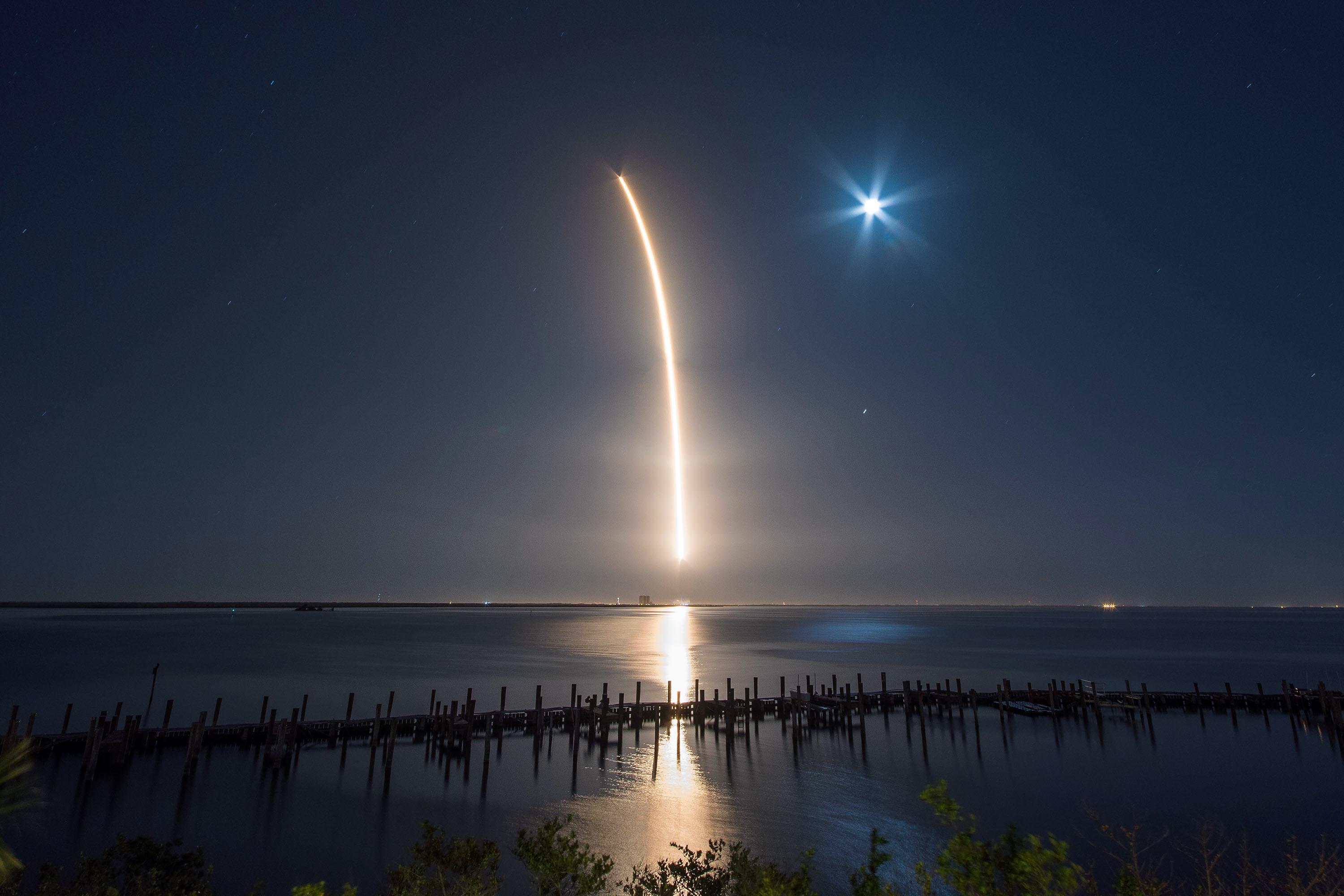 3000x2000 Falcon 9 Launch, March 2018