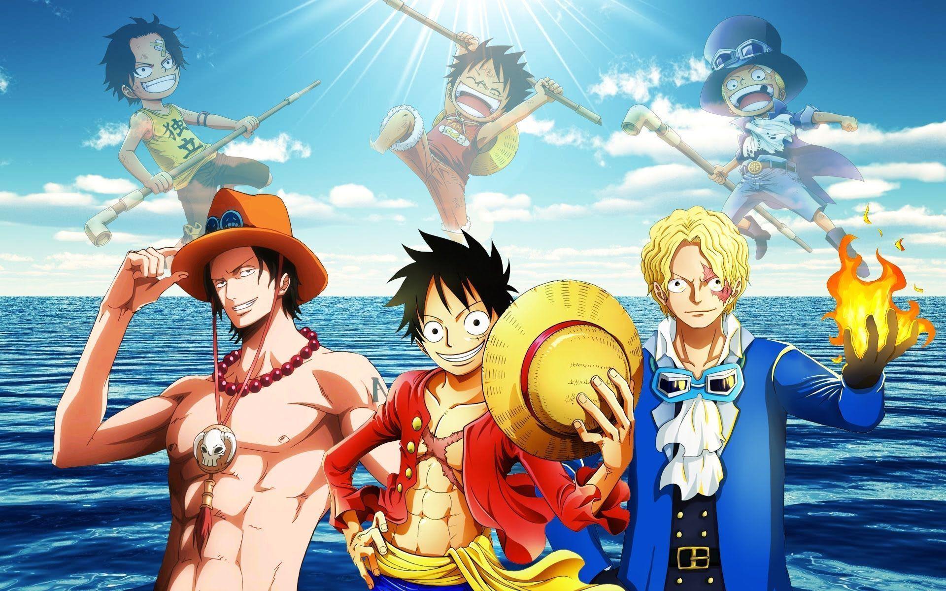 Ace Sabo Luffy Wallpapers - Top Free Ace Sabo Luffy Backgrounds -  WallpaperAccess