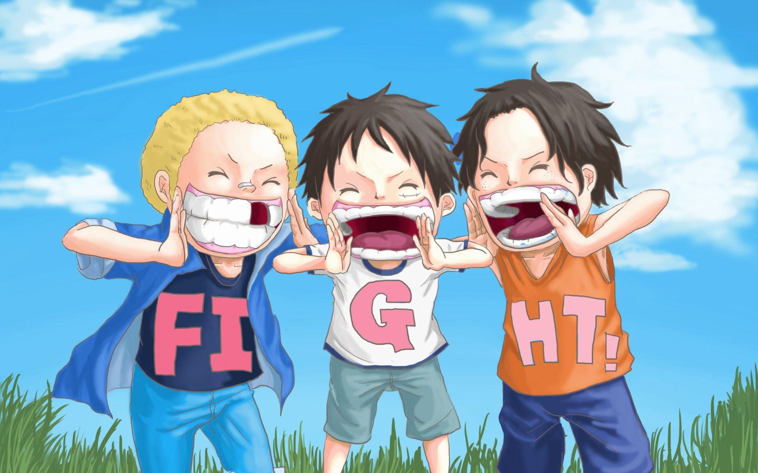 2560x1600 Download 2560x1600 One Piece, Monkey D. Luffy, Sabo, Portgas D