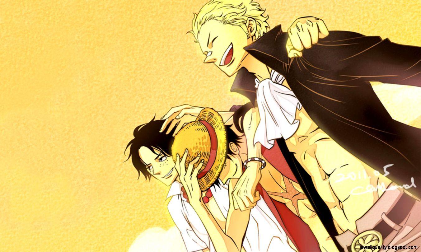 1353x810 Sabo Ace Luffy One Piece Wallpaper